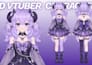 create a custom 3d vtuber vroid anime model with full body rigging
